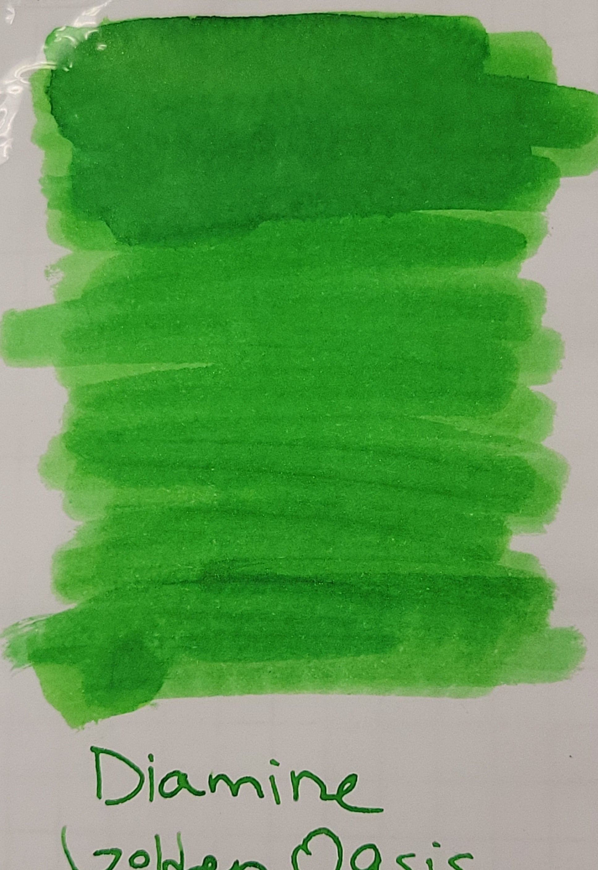 Diamine Shimmer Ink 50 ml Golden Oasis - Gold shimmer - Pen Boutique Ltd
