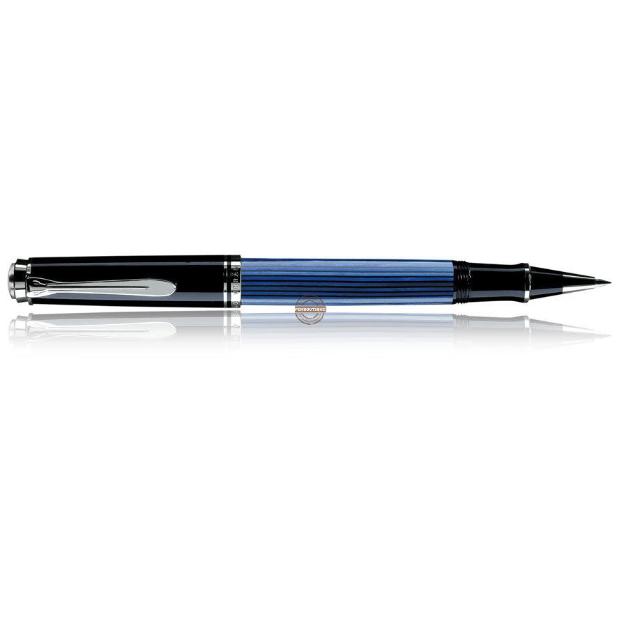 Pelikan Souveran R805 Black/Blue Rollerball Pen-Pen Boutique Ltd