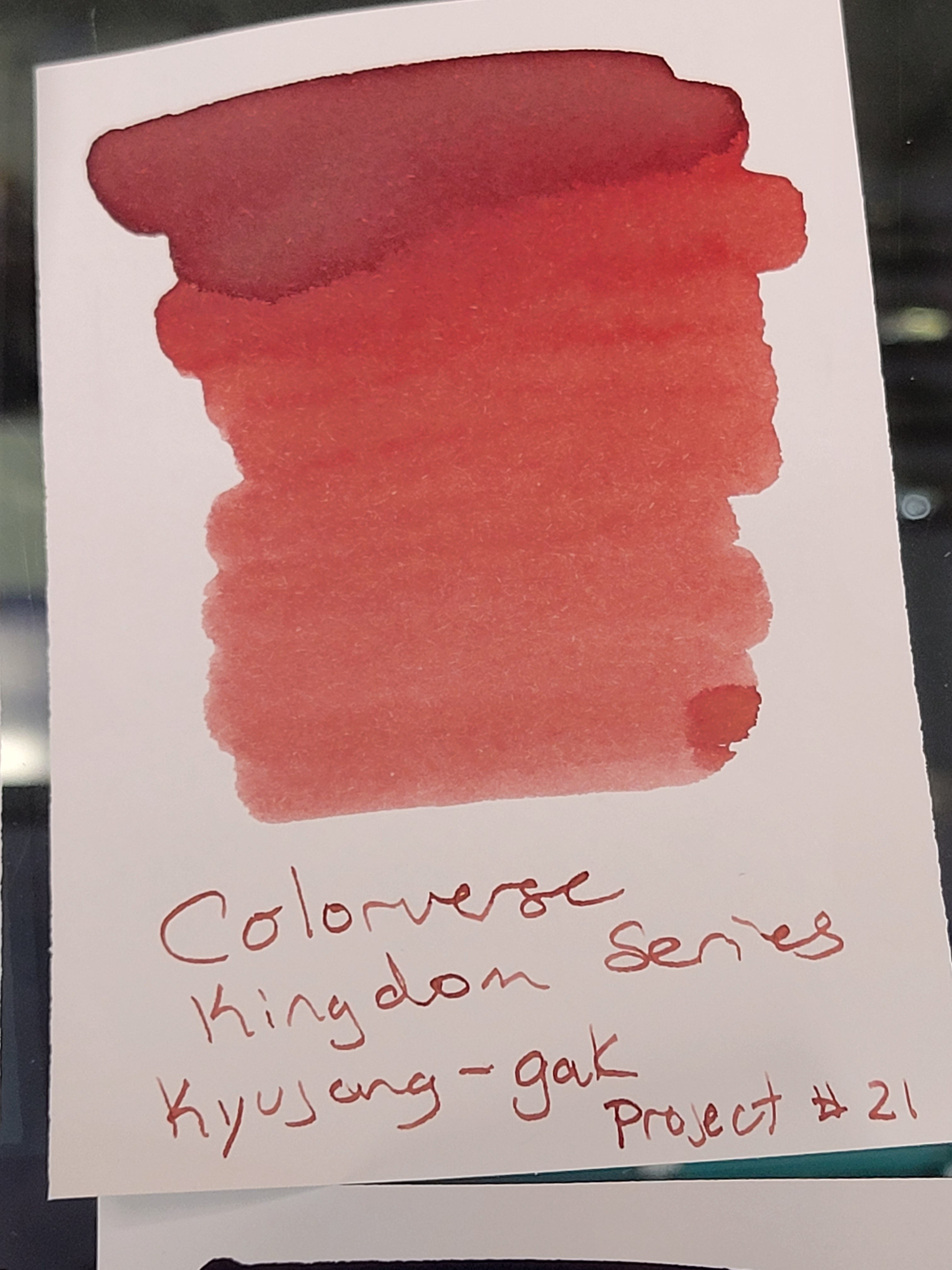Colorverse Kingdom Ink - Project No. 21 - 30ml - Pen Boutique Ltd