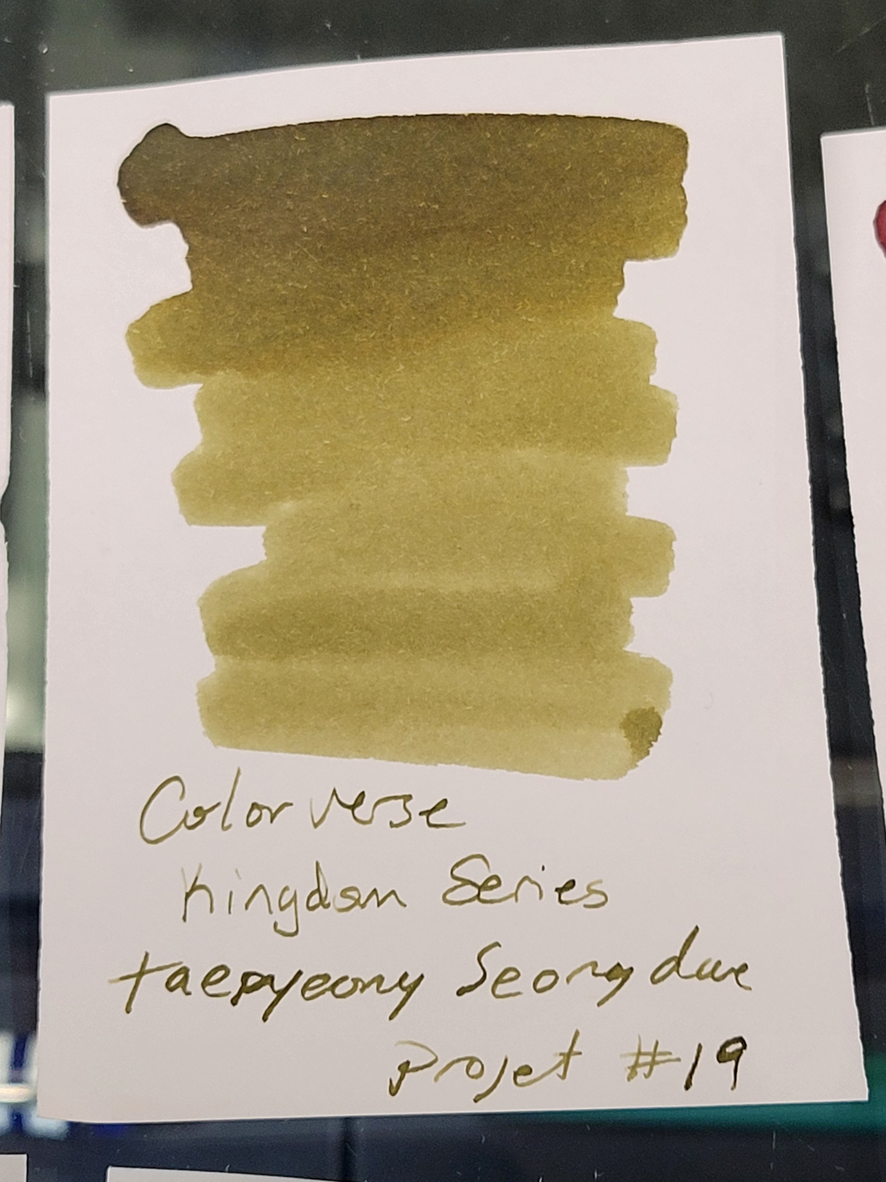 Colorverse Kingdom Ink - Project No. 19 - 30ml - Pen Boutique Ltd