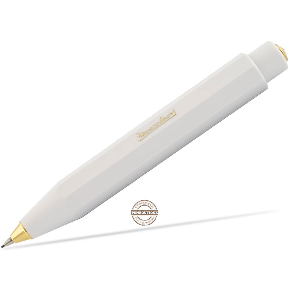 Kaweco Classic Sport Mechanical Pencil - White - Pen Boutique Ltd