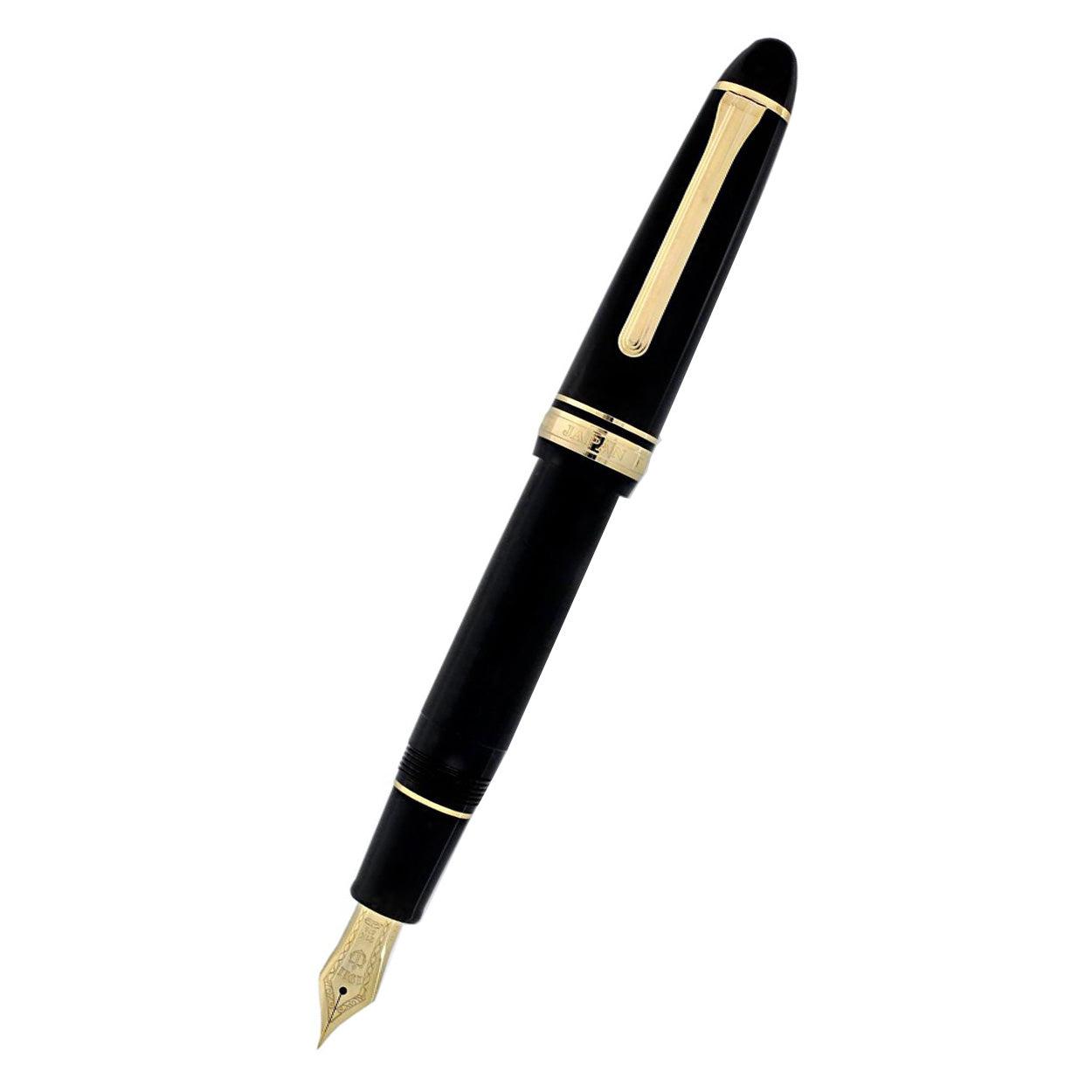 Sailor 1911L Black/Gold Lefty Fountain Pen-Pen Boutique Ltd