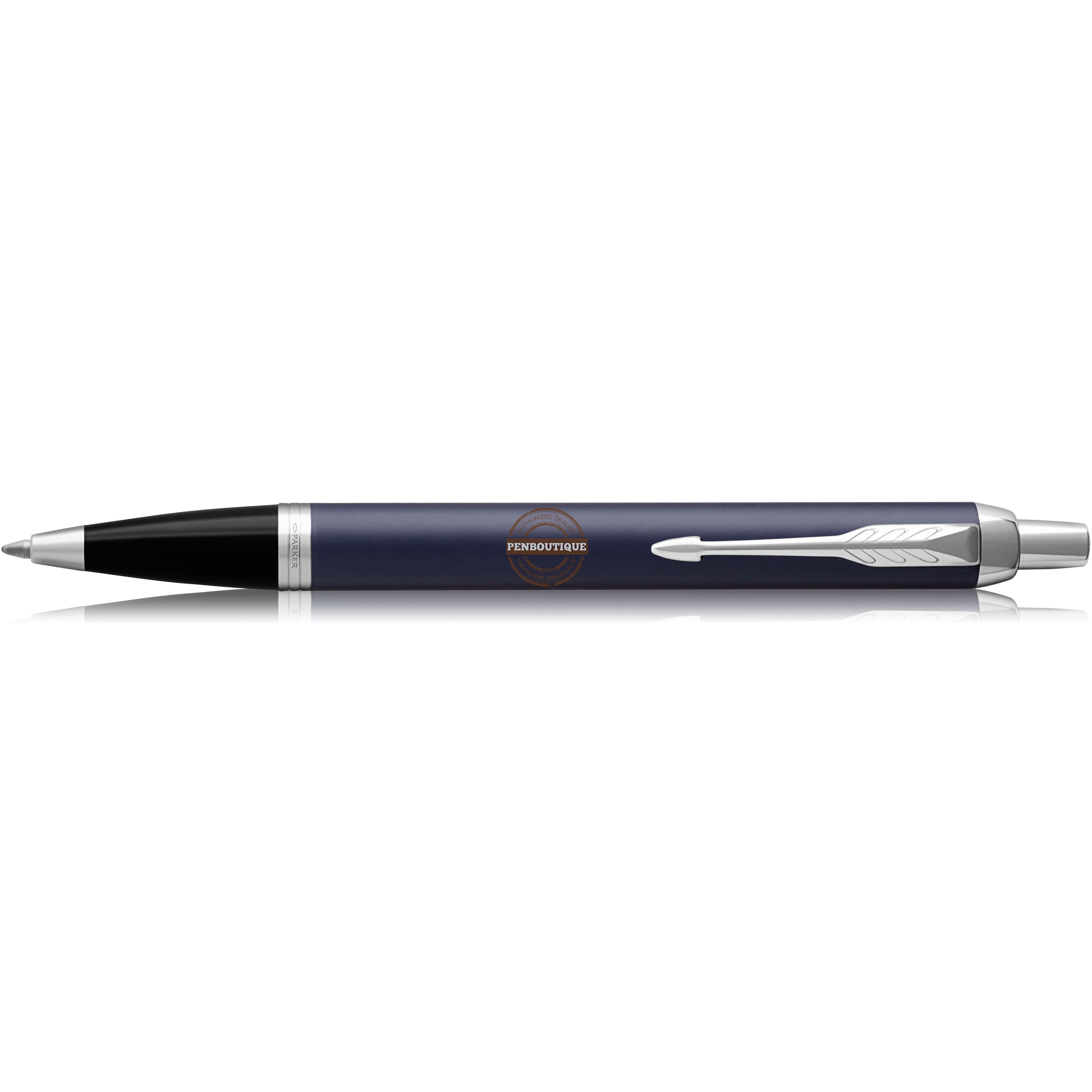Parker IM Blue with Chrome Trim Ballpoint Pen-Pen Boutique Ltd