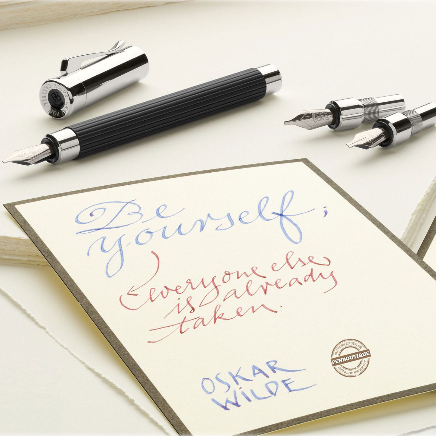 Graf Von Faber Castell Tamitio Black Calligraphy Set-Pen Boutique Ltd