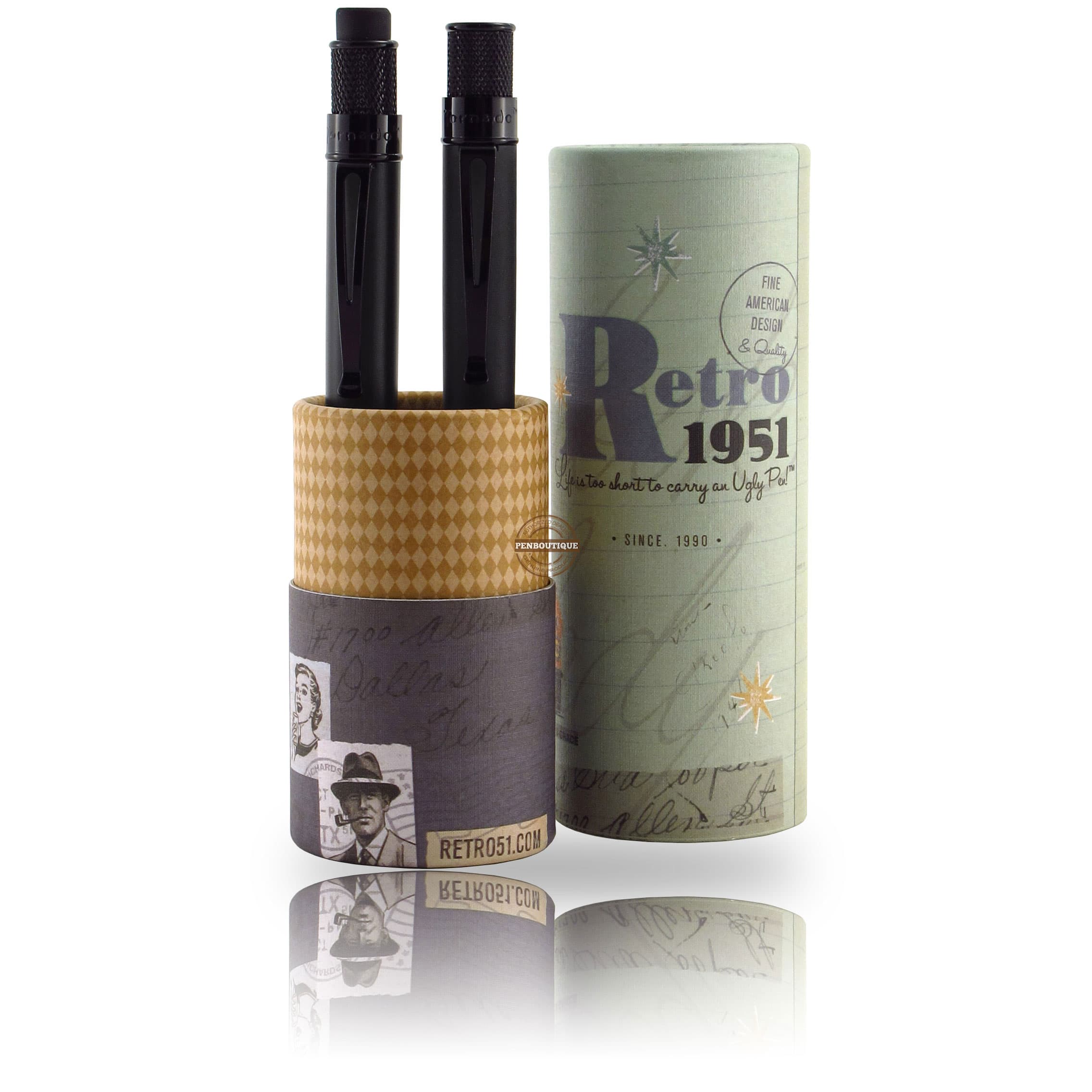 Retro 51 Tornado Stealth Pen Set - Pen Boutique Ltd