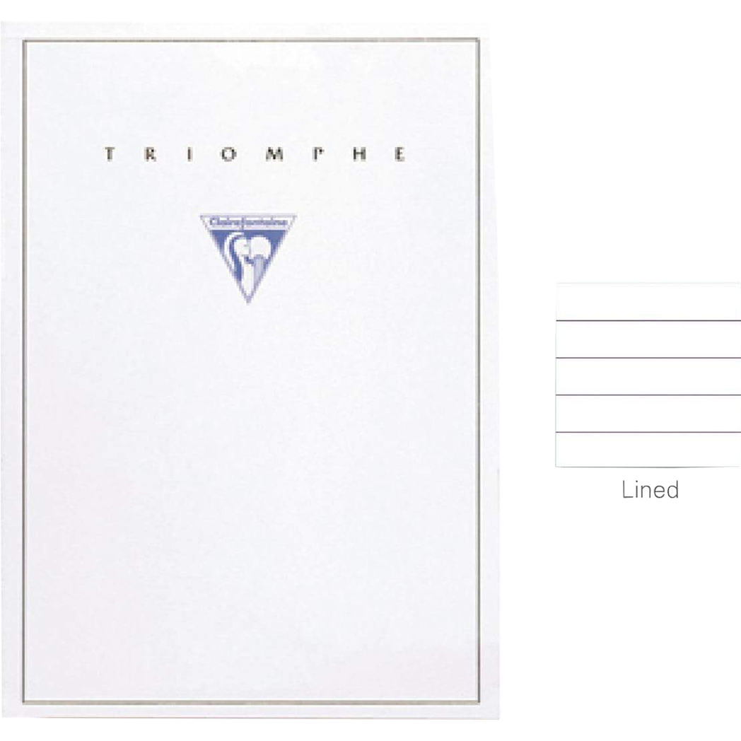 Clairefontaine Stat Tablet Ruled 50 Sheets-Pen Boutique Ltd