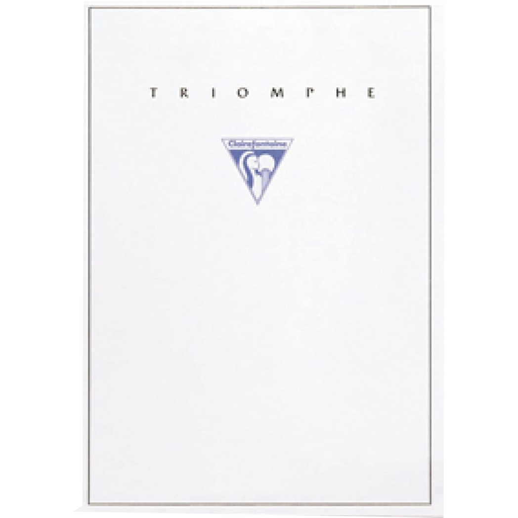 Clairefontaine "Triomphe" Stationery Tablet, Blank, A4 (8.25" x 11.75")-Pen Boutique Ltd