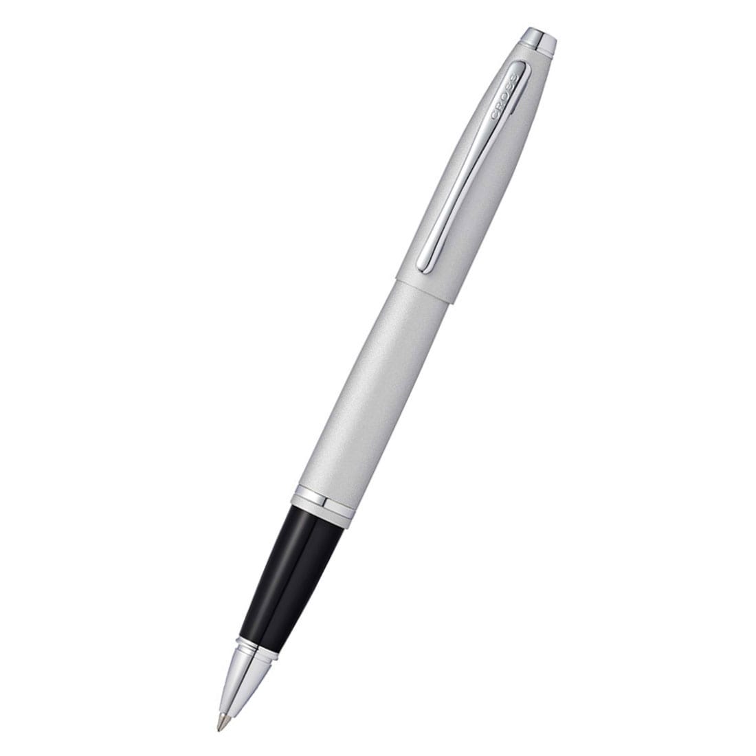 Cross Calais Satin Chrome Rollerball Pen-Pen Boutique Ltd