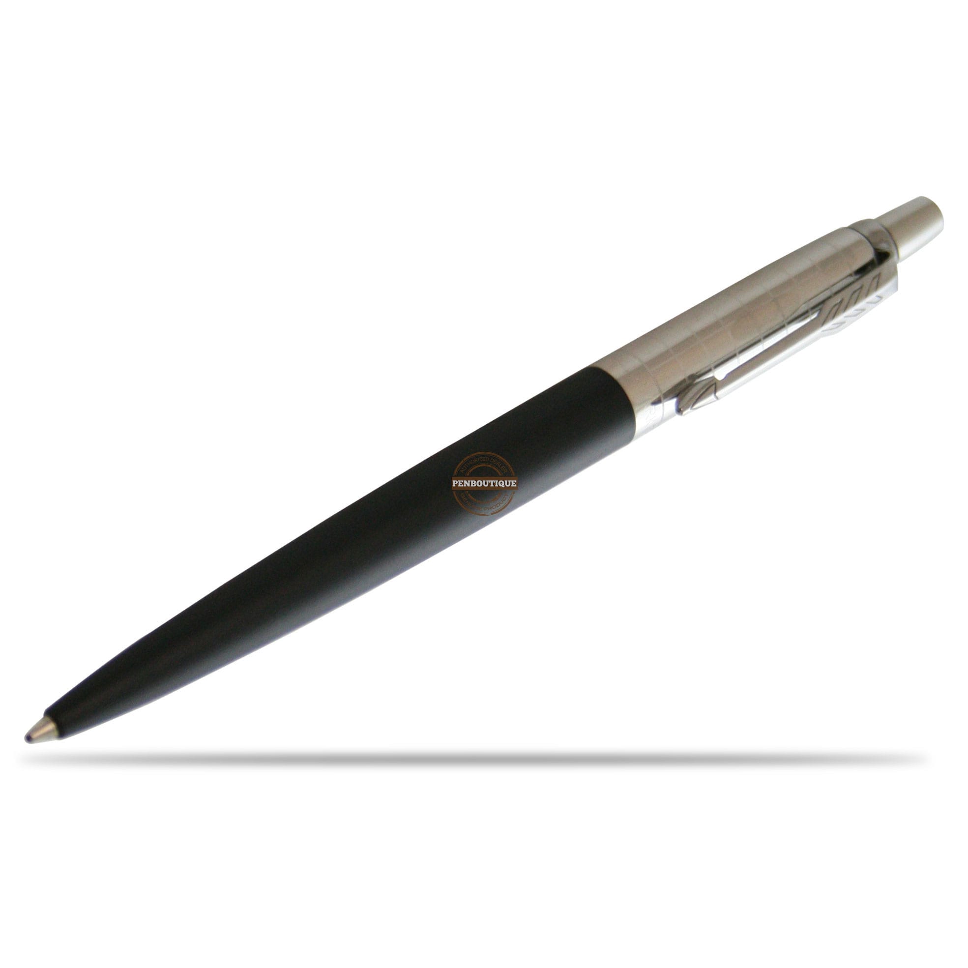 Parker Jotter Bond Street Black with Chrome Trim Ballpoint Pen-Pen Boutique Ltd