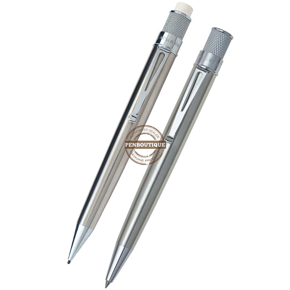 Retro 51 Tornado Stainless Pen Set-Pen Boutique Ltd