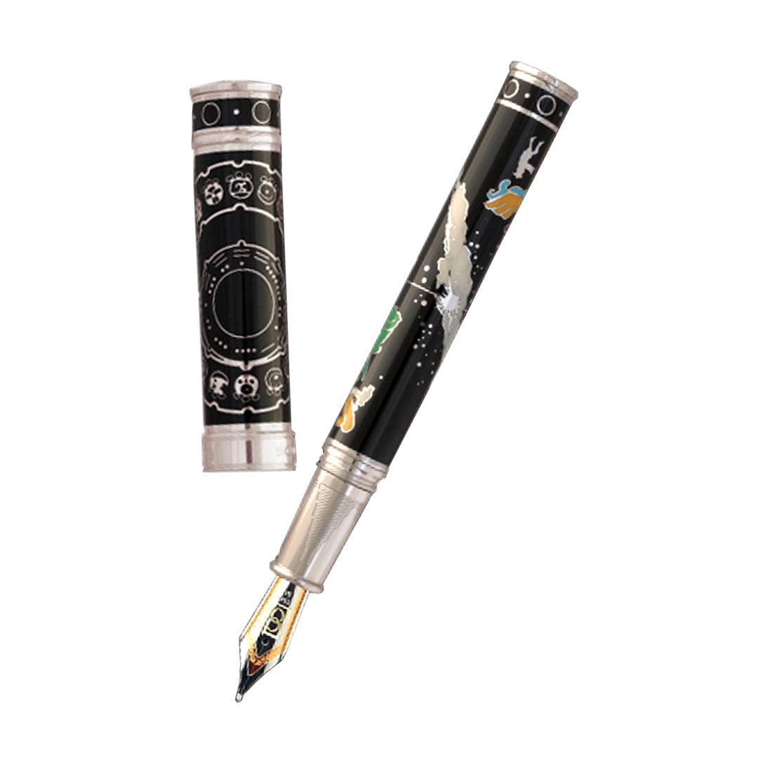 David Oscarson 2012 End of Days Fountain Pen - Opaque Black-Pen Boutique Ltd