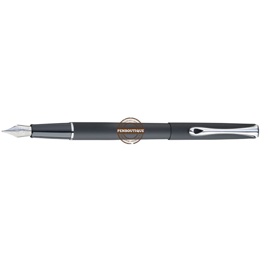 Diplomat Traveller Fountain Pen - Lapis Black-Pen Boutique Ltd