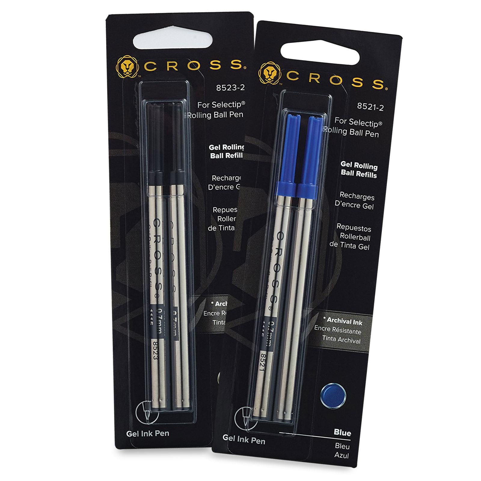 Cross Selectip Gel Rollerball Refill - Dual Pack-Pen Boutique Ltd
