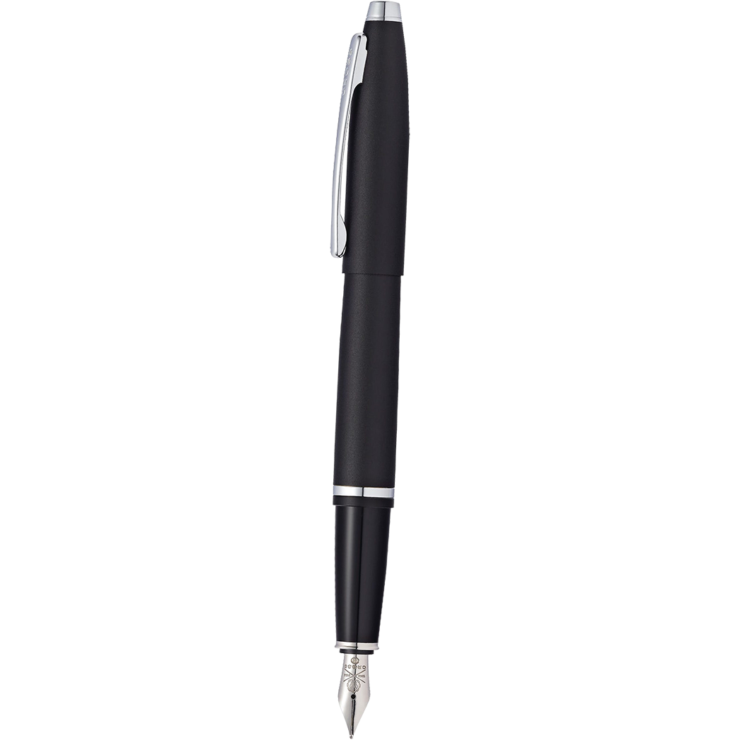 Cross Calais Fountain Pen - Matte Black - Medium-Pen Boutique Ltd