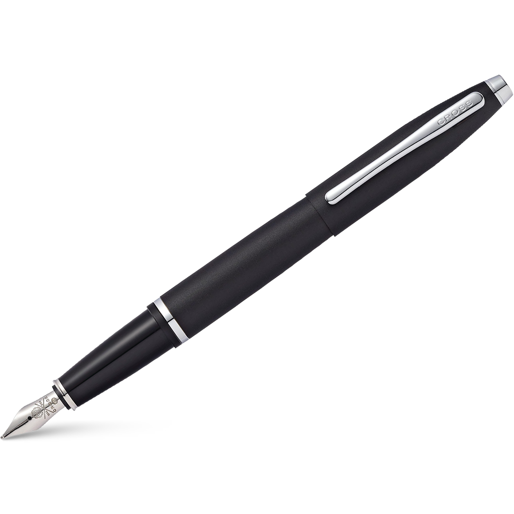 Cross Calais Fountain Pen - Matte Black - Medium-Pen Boutique Ltd