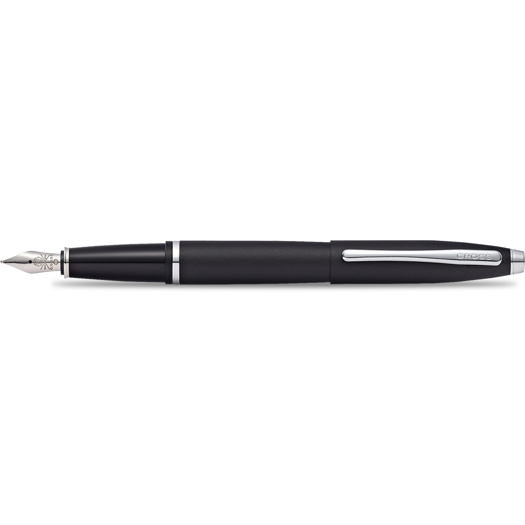 Cross Calais Fountain Pen - Matte Black - Medium-Pen Boutique Ltd