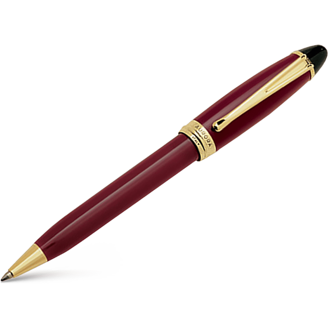 Aurora Ipsilon Ballpoint Pen - Bordeaux - Pen Boutique Ltd