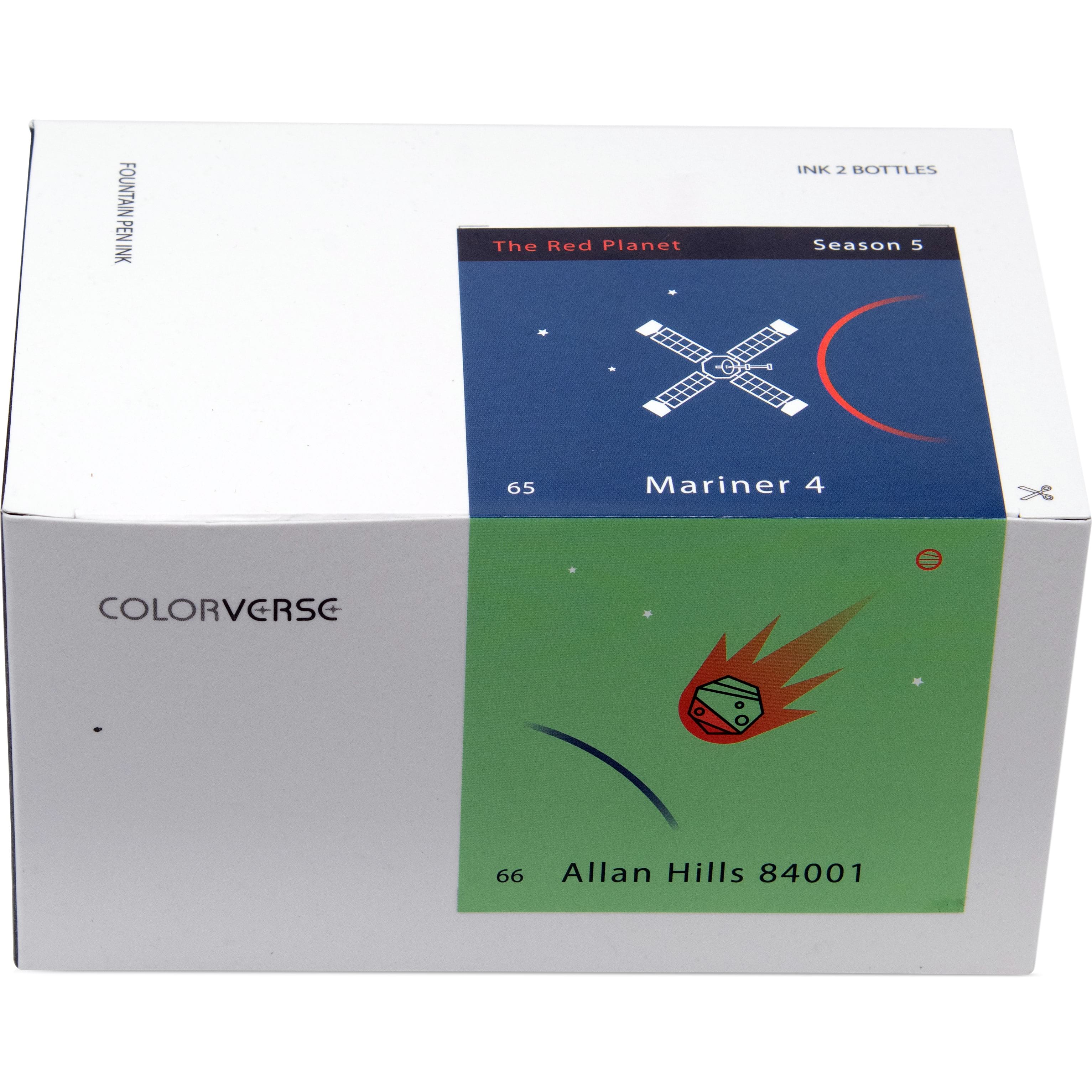 Colorverse Ink - The Red Planet - Mariner 4 & Allan Hills 84001