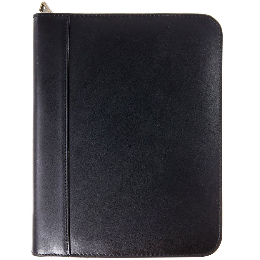 Aston Leather 20 Slot Pen Case Black