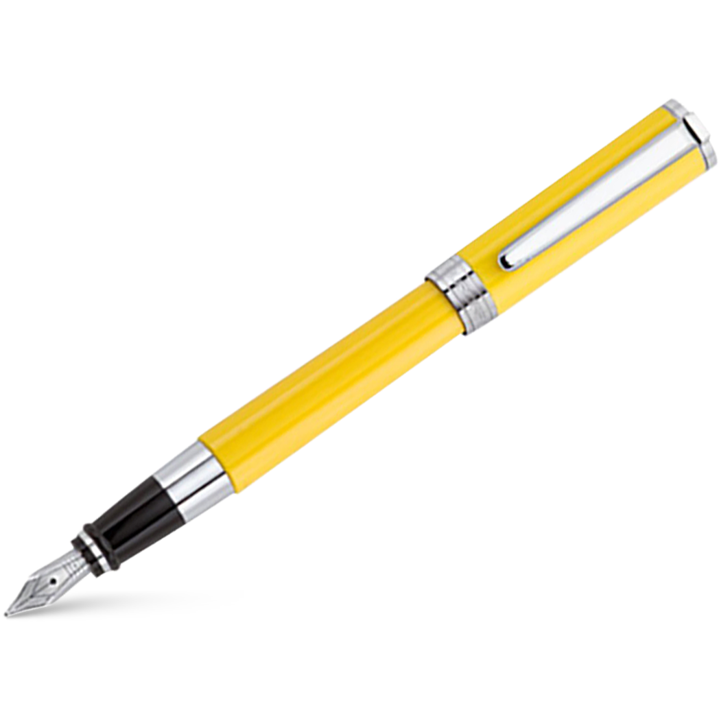Aurora TU Fountain Pen - Yellow - Extra Fine-Pen Boutique Ltd