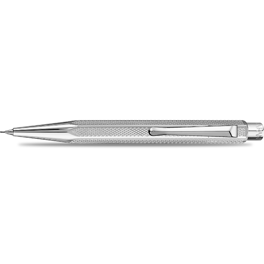 Caran d'Ache Ecridor XS Retro Mechanical Pencil - Silver - 0.5mm-Pen Boutique Ltd