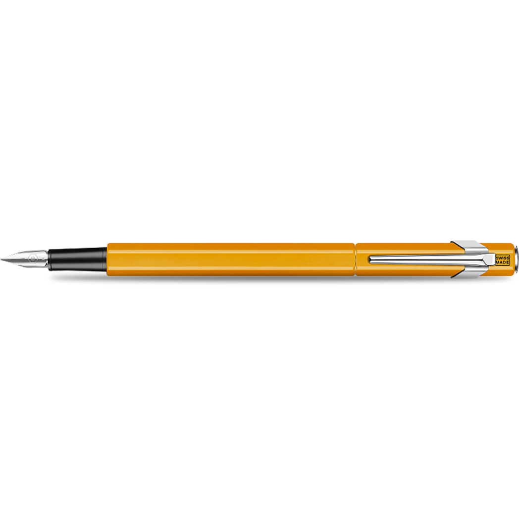 Caran d'Ache 849 Fountain Pen - Orange - Fine-Pen Boutique Ltd