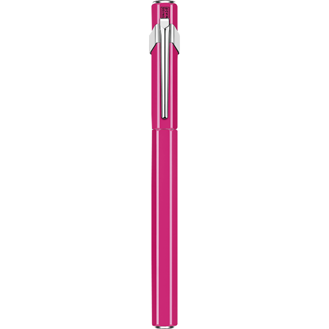 Caran d'Ache 849 Fountain Pen - Pink Fluorescent - Medium-Pen Boutique Ltd