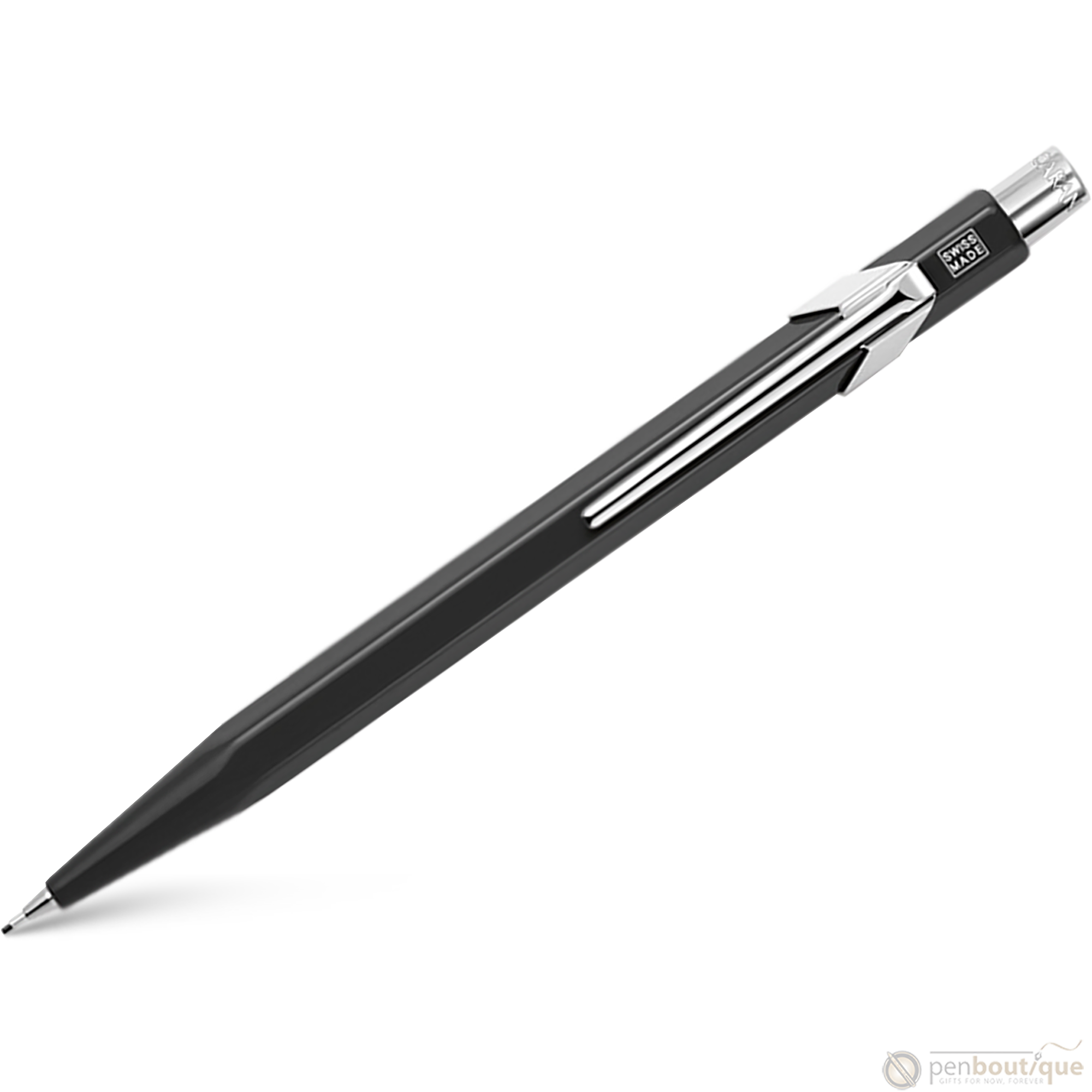 Caran d'Ache 844 Mechanical Pencil - Black - 0.7mm-Pen Boutique Ltd