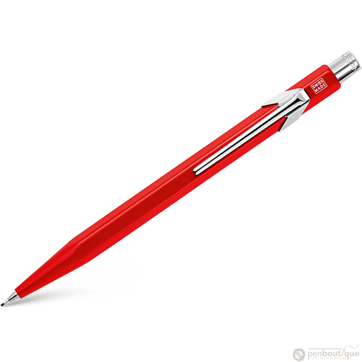 Caran d'Ache 844 Mechanical Pencil - Red - 0.7mm - Pen Boutique Ltd
