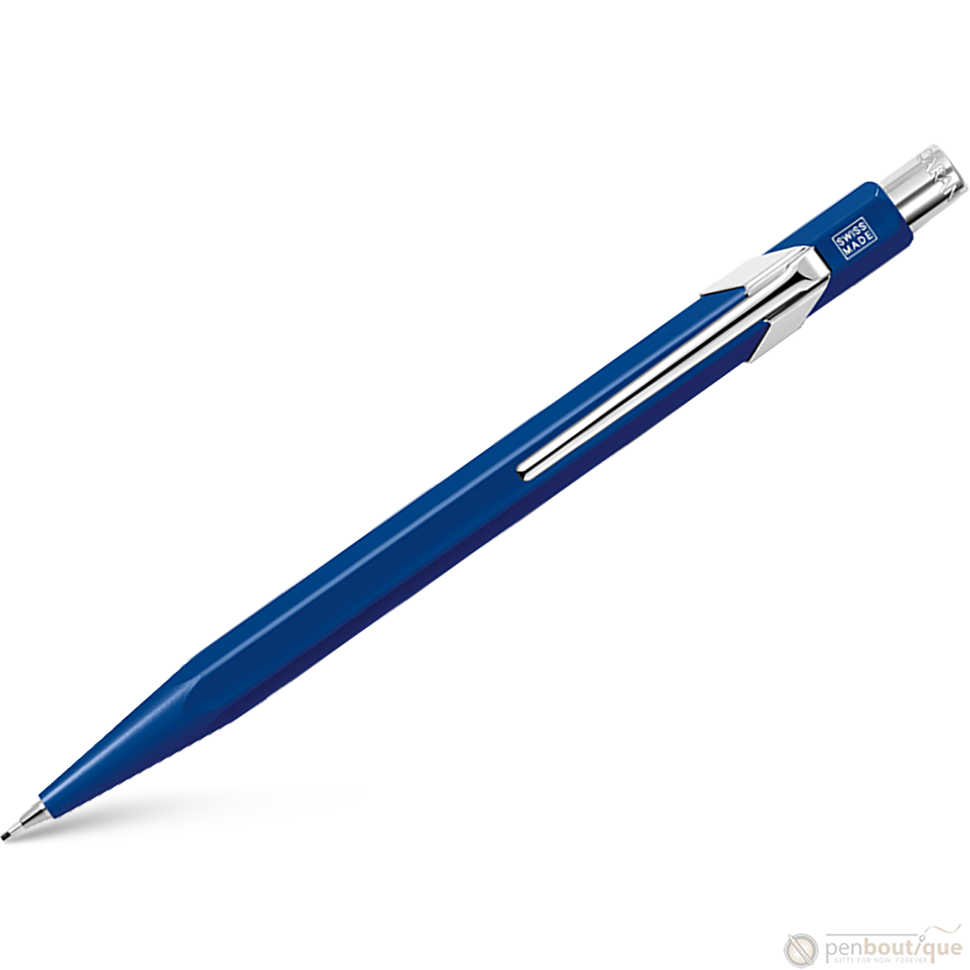 Caran d'Ache 844 Mechanical Pencil - Sapphire Blue - 0.7mm-Pen Boutique Ltd