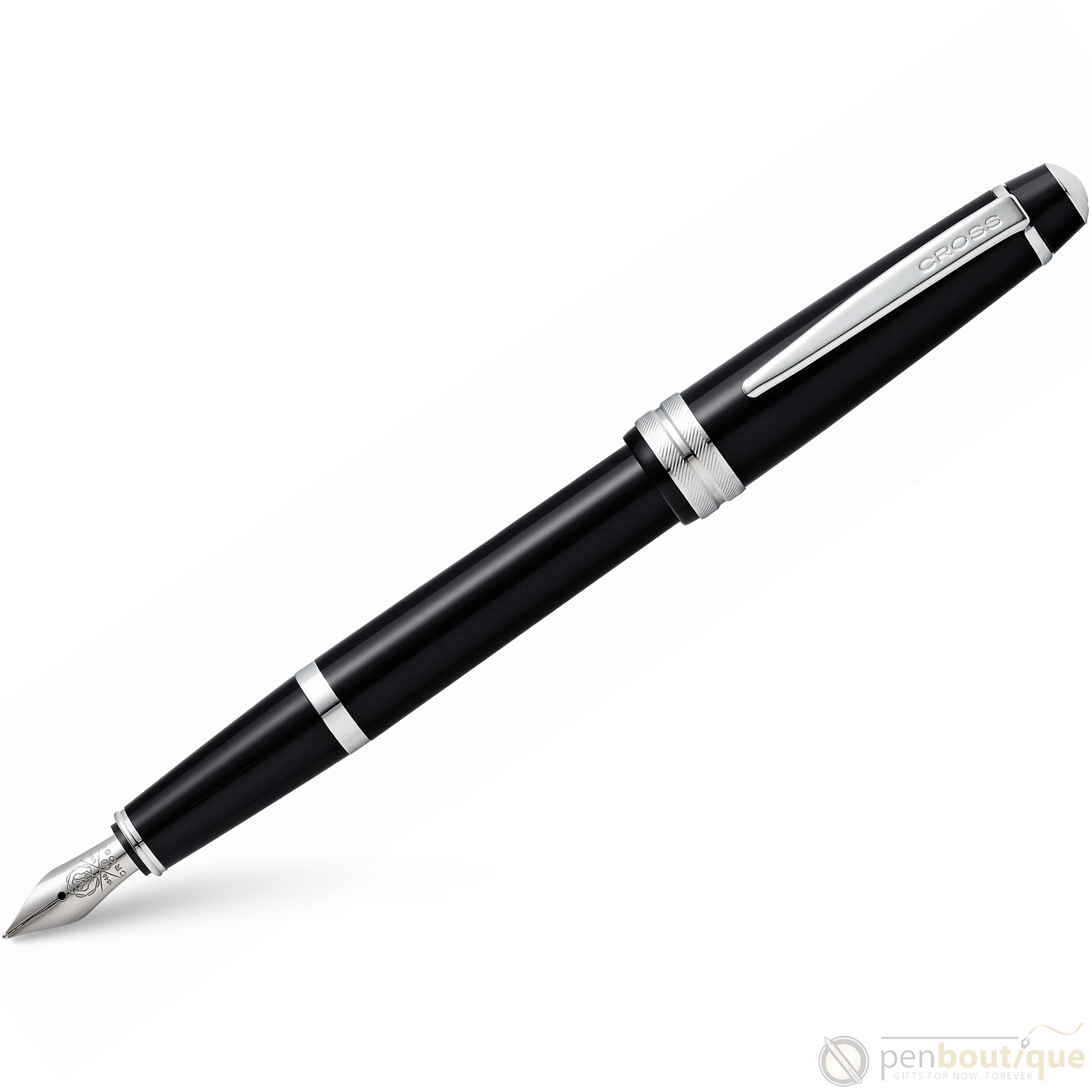 Cross Bailey Light Fountain Pen - Polished Black-Pen Boutique Ltd