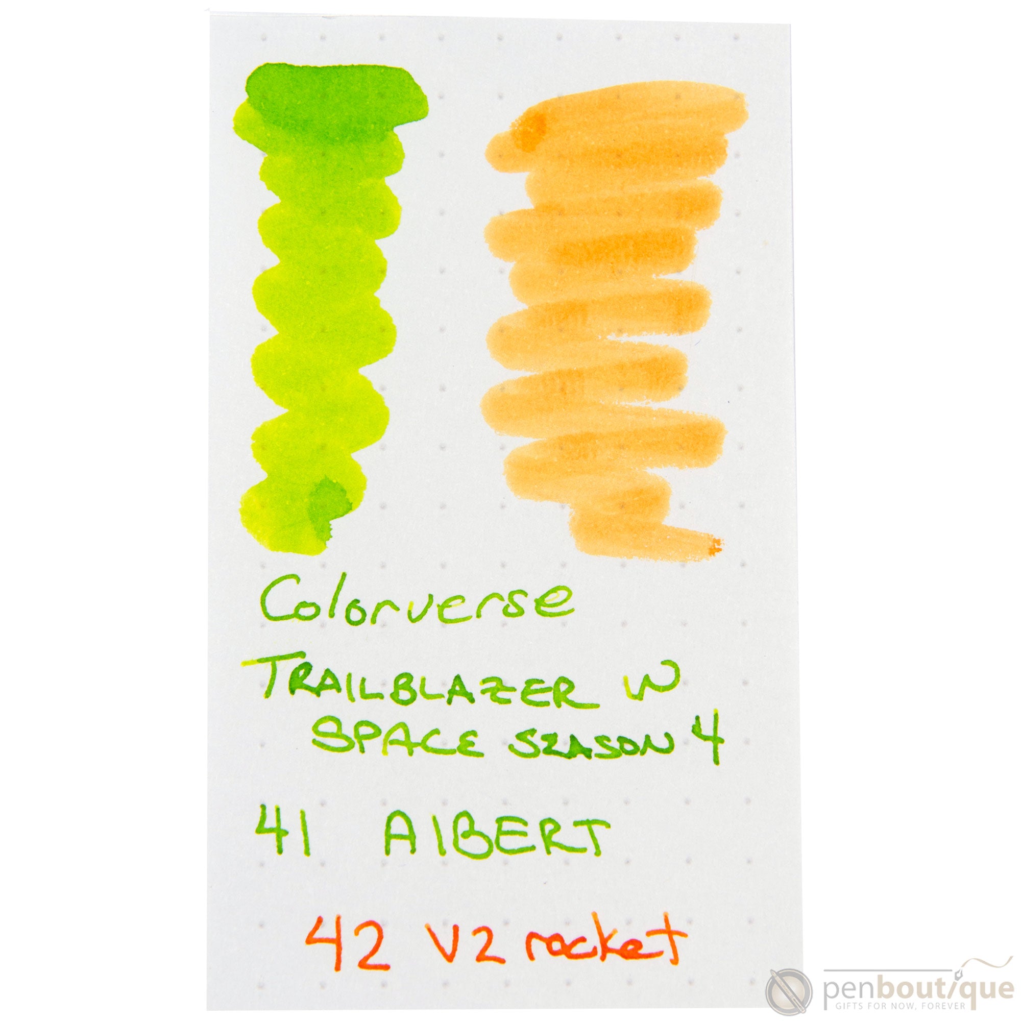Colorverse Ink - Trailblazer In Space - Albert & V2 Rocket-Pen Boutique Ltd