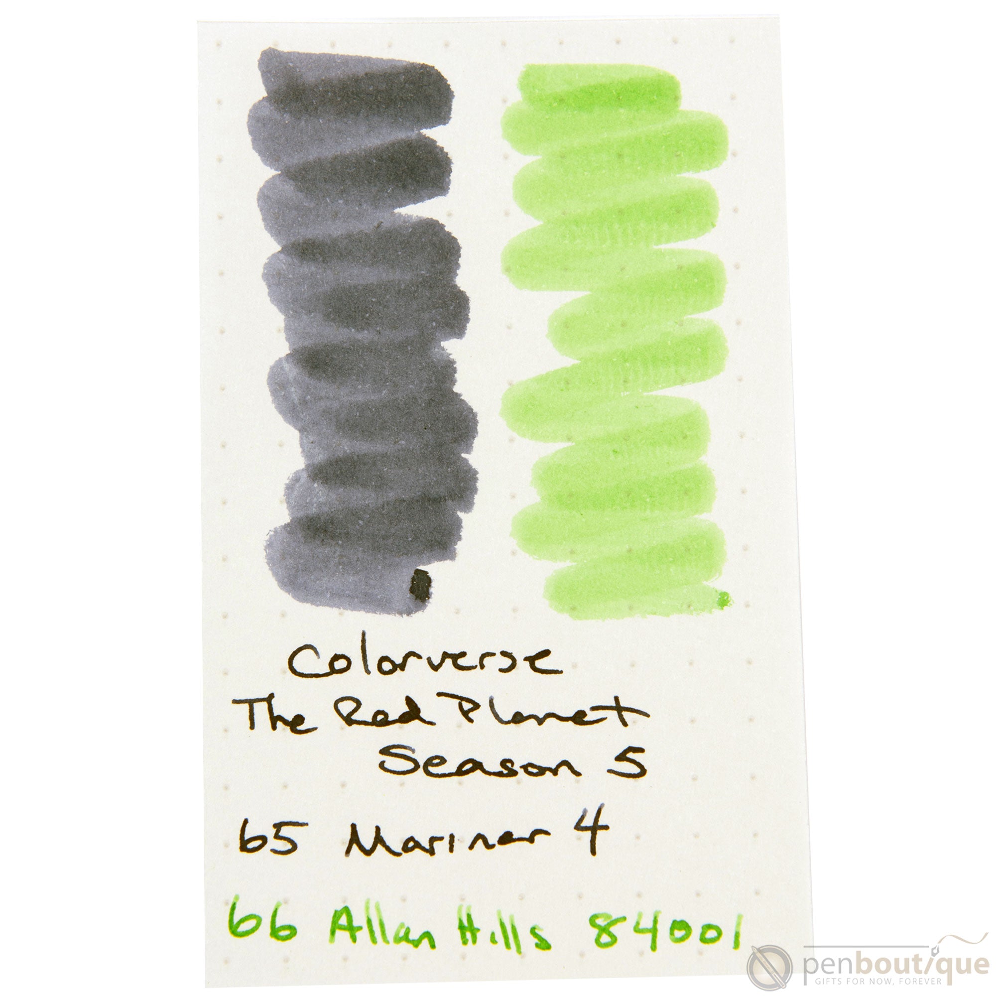 Colorverse Ink - The Red Planet - Mariner 4 & Allan Hills 84001-Pen Boutique Ltd