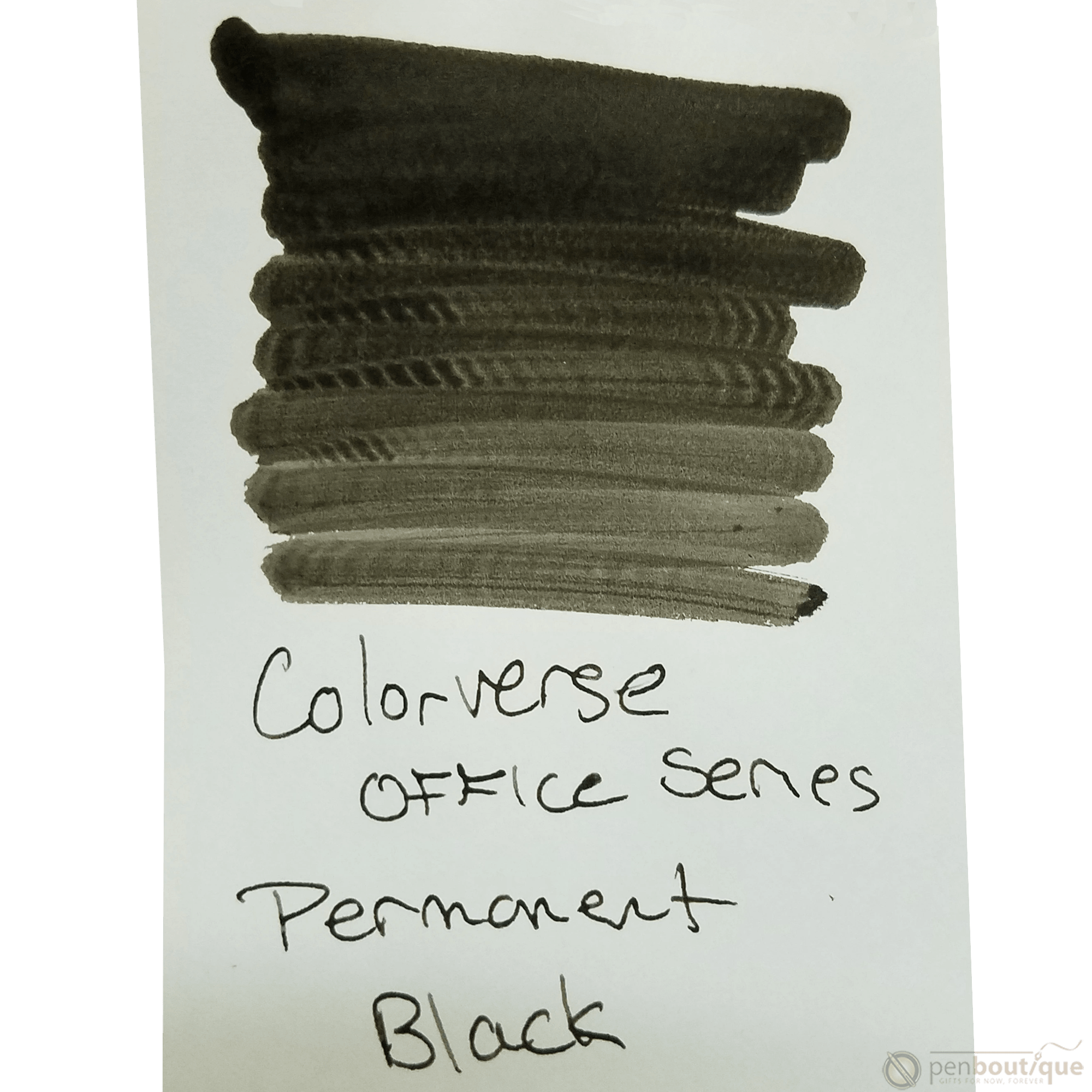 Colorverse Ink - Office Series - Permanent Black - 30ml - Pen Boutique Ltd