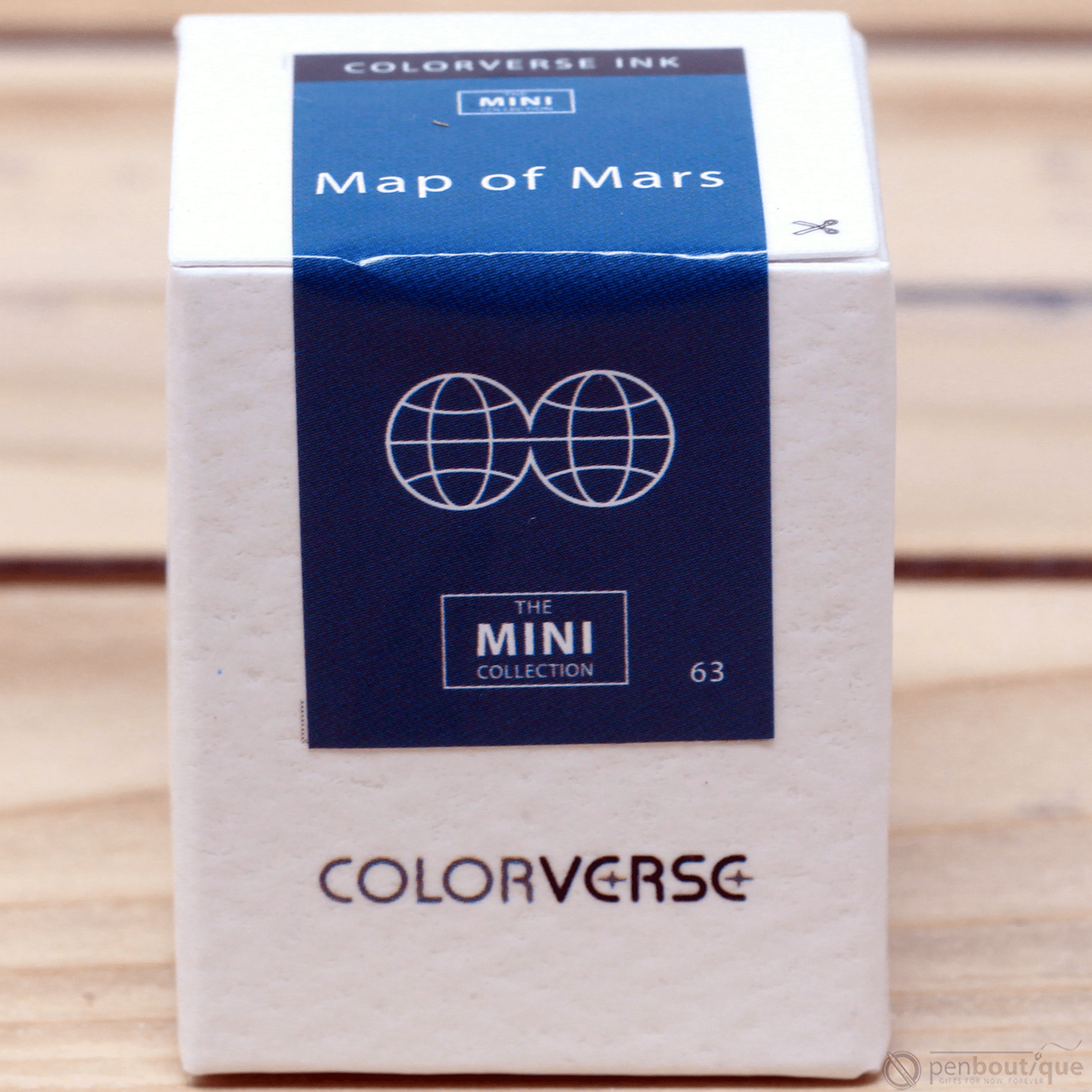 Colorverse Mini Ink - The Red Planet - Map of Mars - 5ml - Pen Boutique Ltd