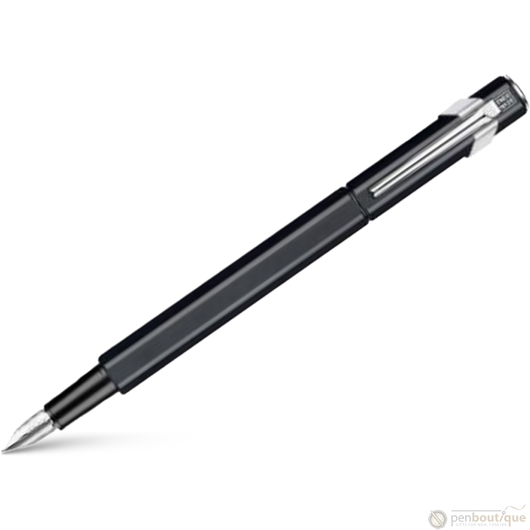 Caran D' Ache 849 Metal Fountain Pen - Black - Extra Fine Nib-Pen Boutique Ltd