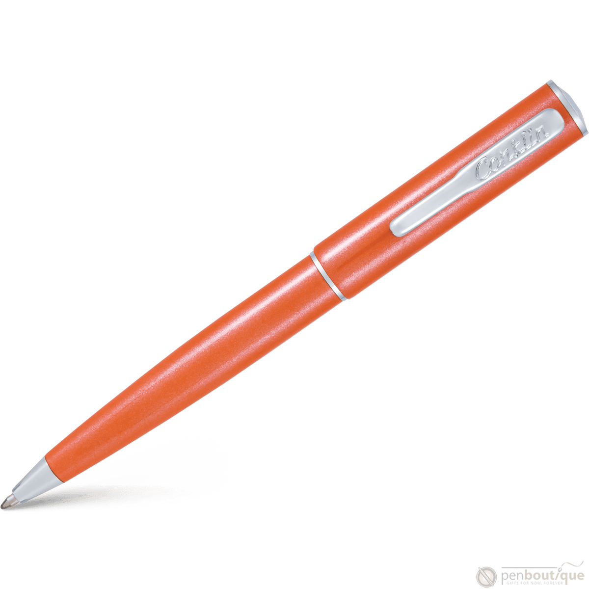 Conklin Coronet Ballpoint Pen - Orange - Pen Boutique Ltd