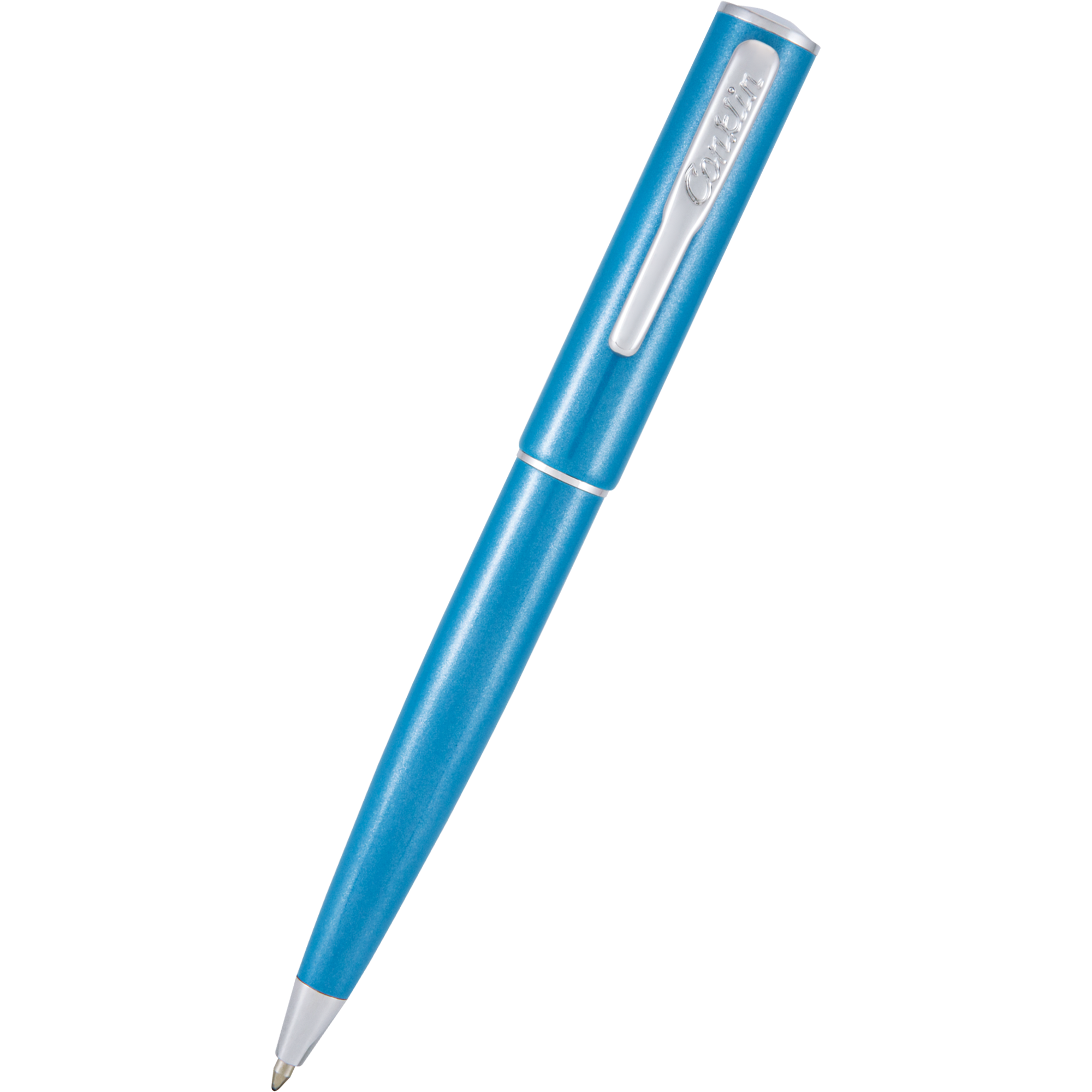 Conklin Coronet Ballpoint Pen - Turquoise-Pen Boutique Ltd