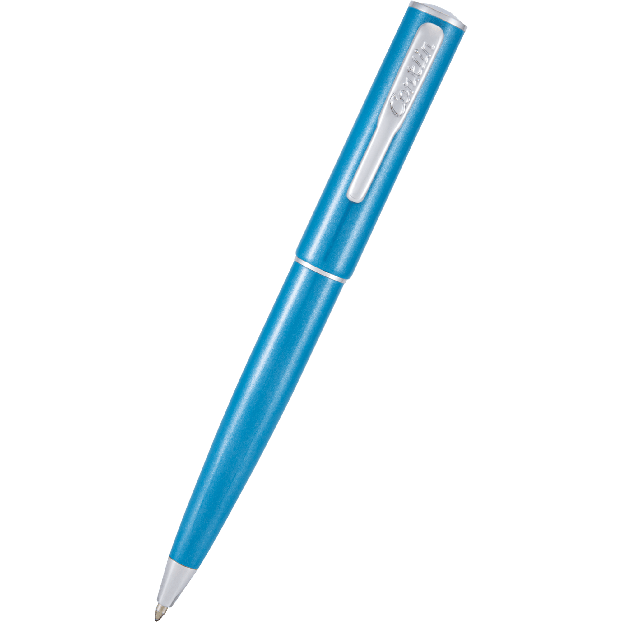 Conklin Coronet Ballpoint Pen - Turquoise - Pen Boutique Ltd