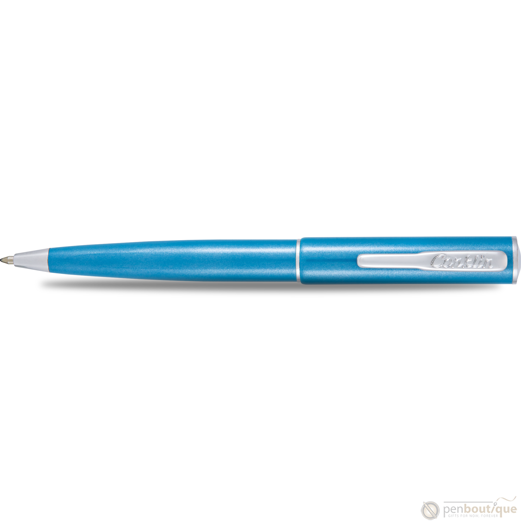 Conklin Coronet Ballpoint Pen - Turquoise-Pen Boutique Ltd