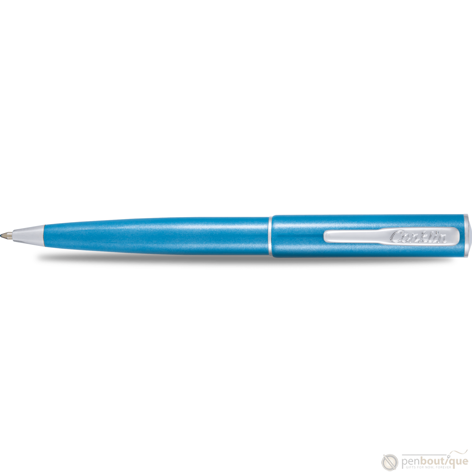 Conklin Coronet Ballpoint Pen - Turquoise - Pen Boutique Ltd