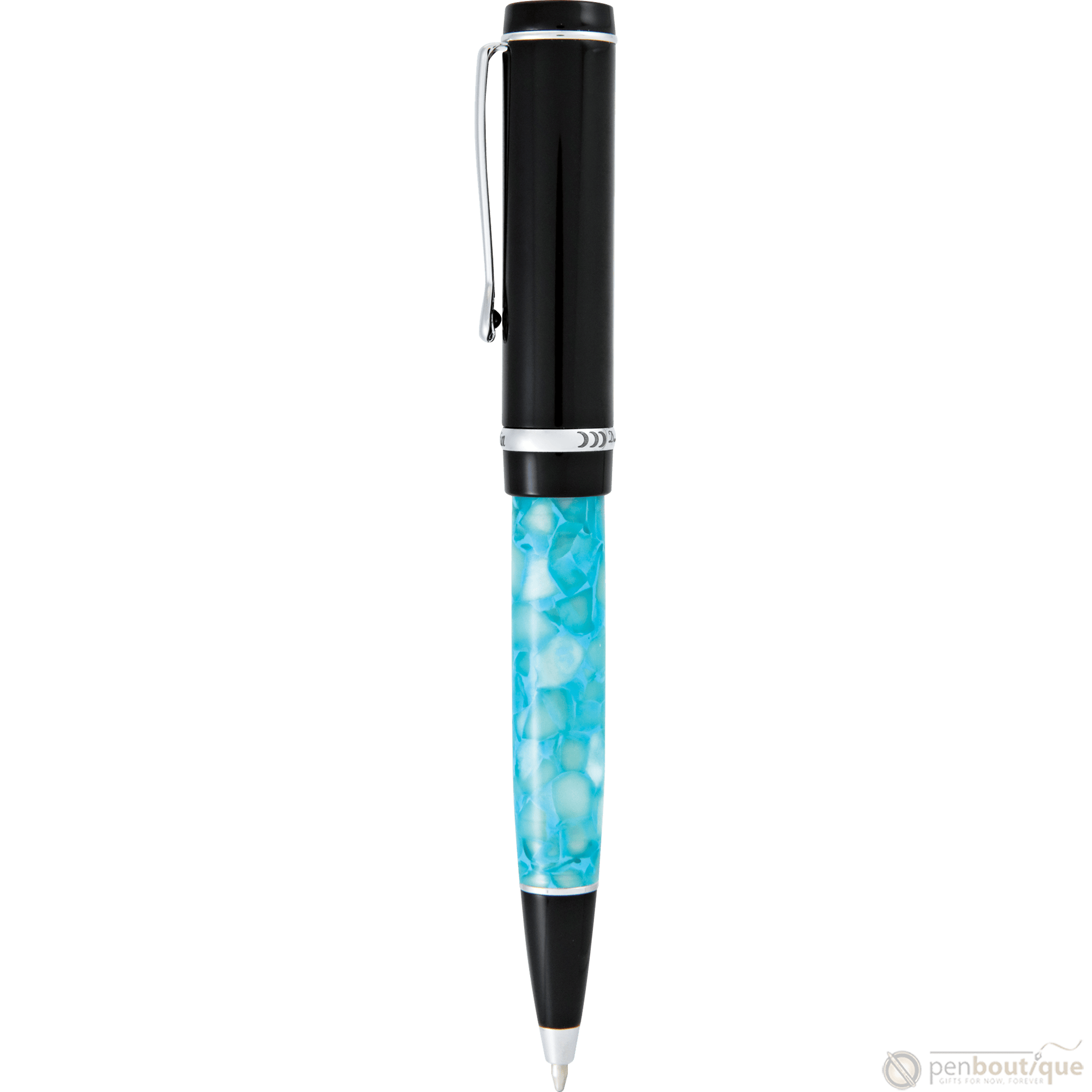 Conklin Duragraph Ballpoint Pen - Turquoise Nights-Pen Boutique Ltd