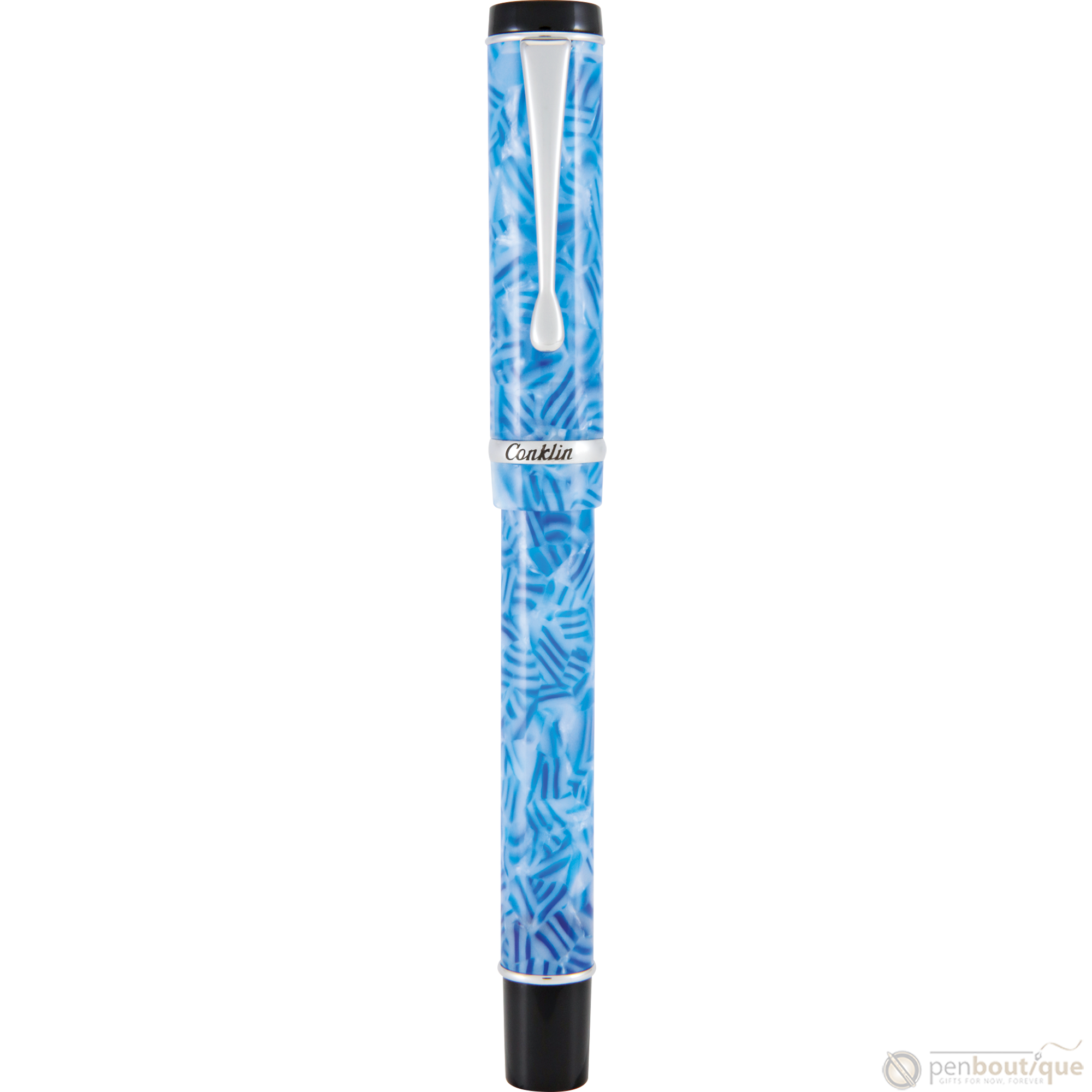 Conklin Duragraph Fountain Pen - Ice Blue-Pen Boutique Ltd