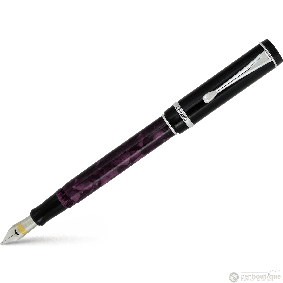 Conklin Duragraph Fountain Pen - Purple Nights - Pen Boutique Ltd