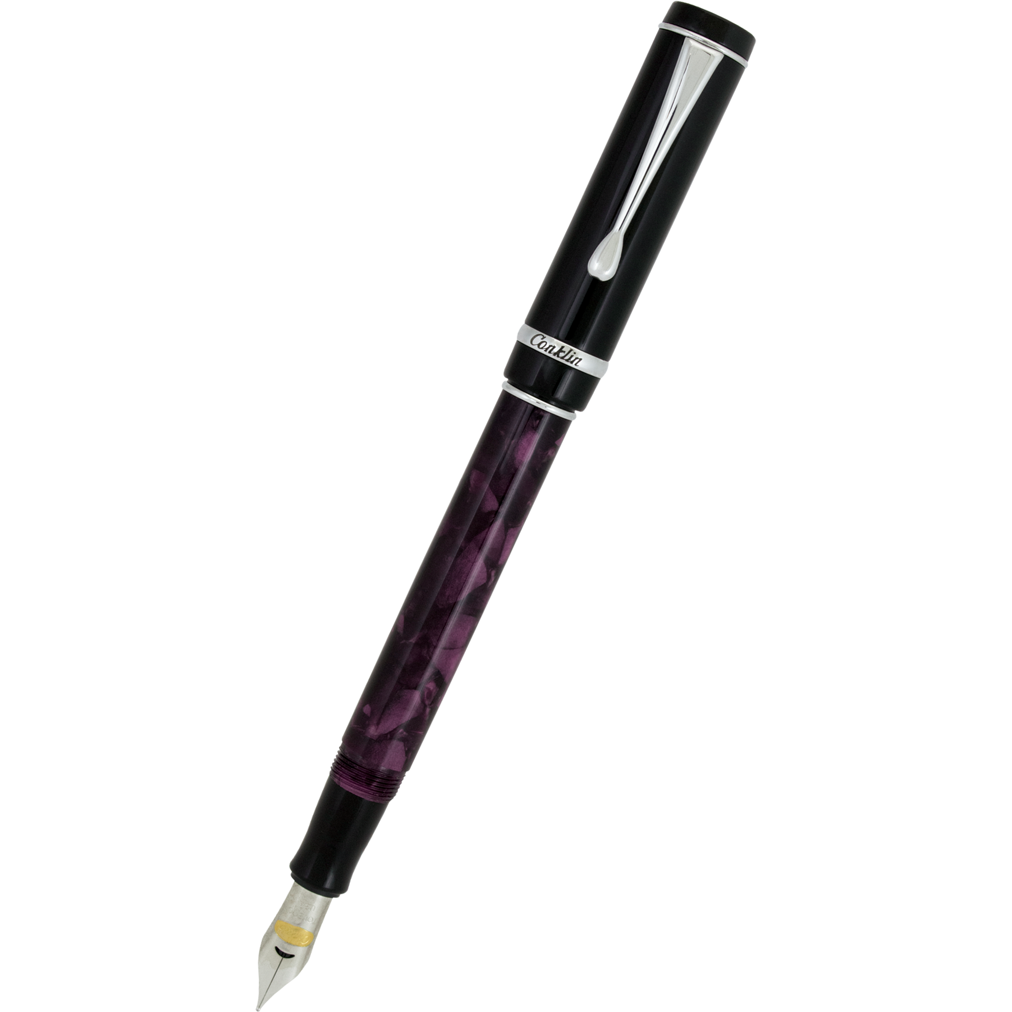 Conklin Duragraph Fountain Pen - Purple Nights-Pen Boutique Ltd