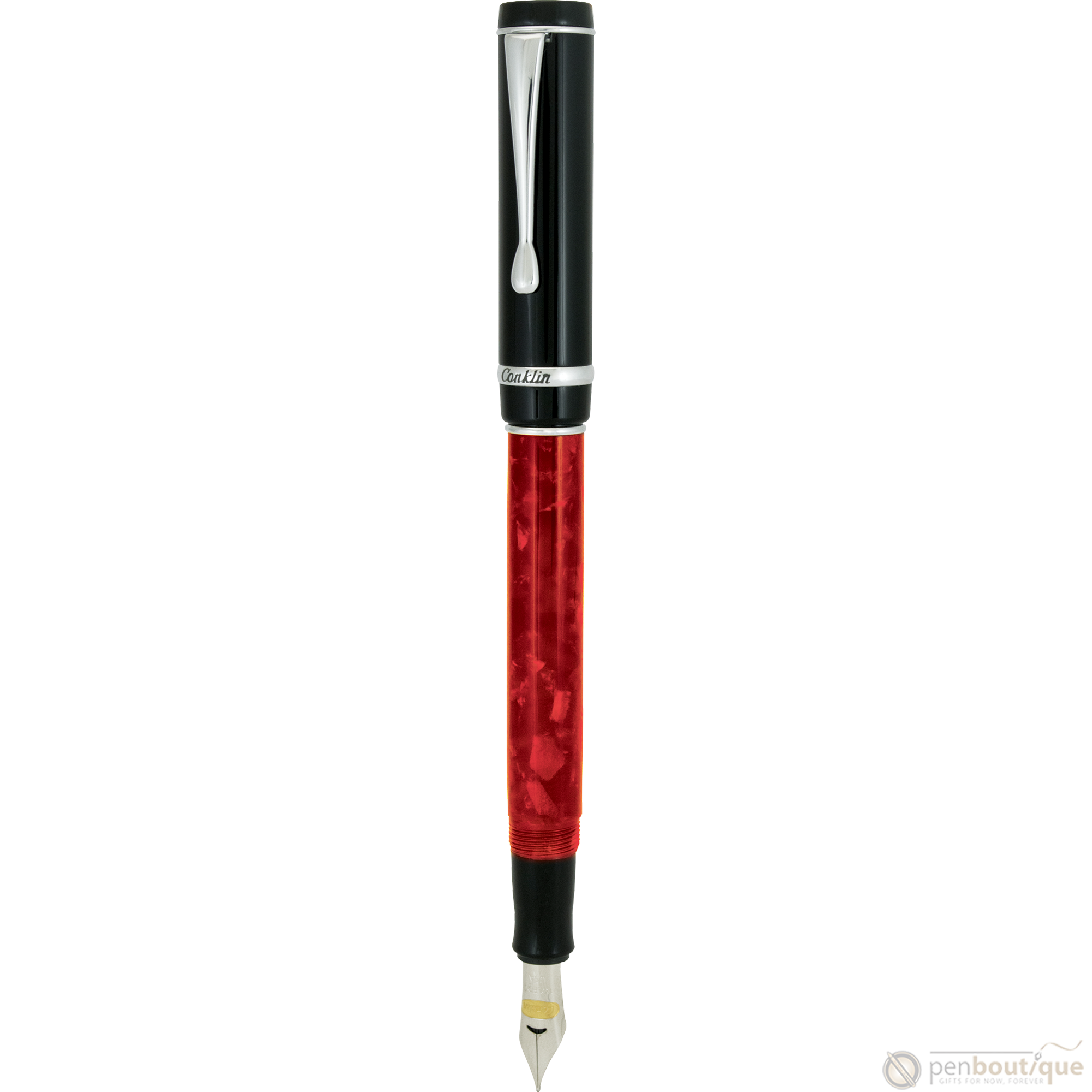 Conklin Duragraph Fountain Pen - Red Nights-Pen Boutique Ltd