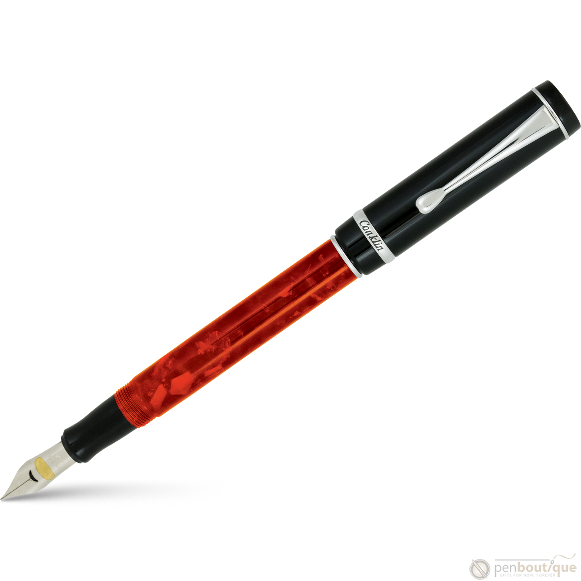 Conklin Duragraph Fountain Pen - Red Nights-Pen Boutique Ltd