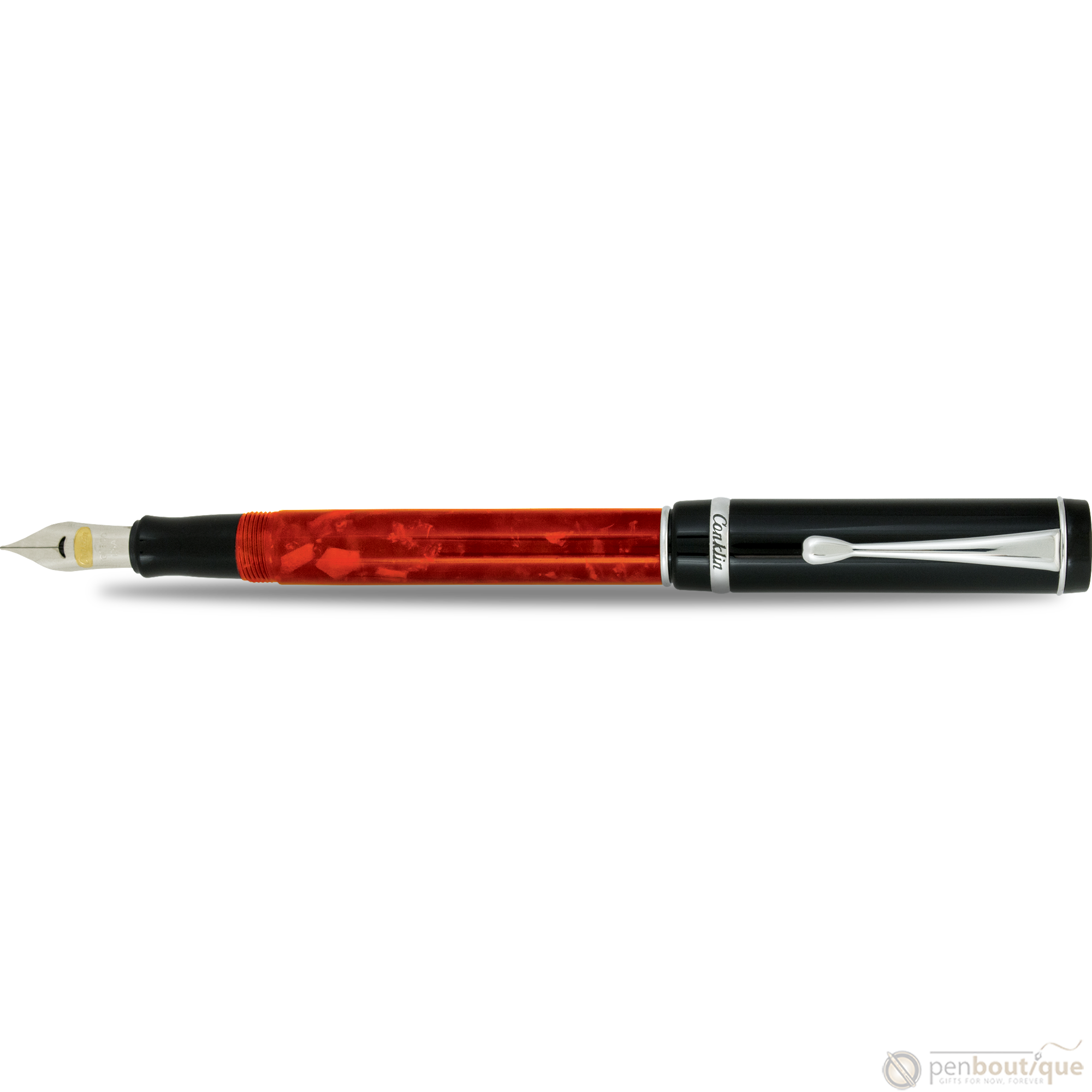 Conklin Duragraph Fountain Pen - Red Nights-Pen Boutique Ltd