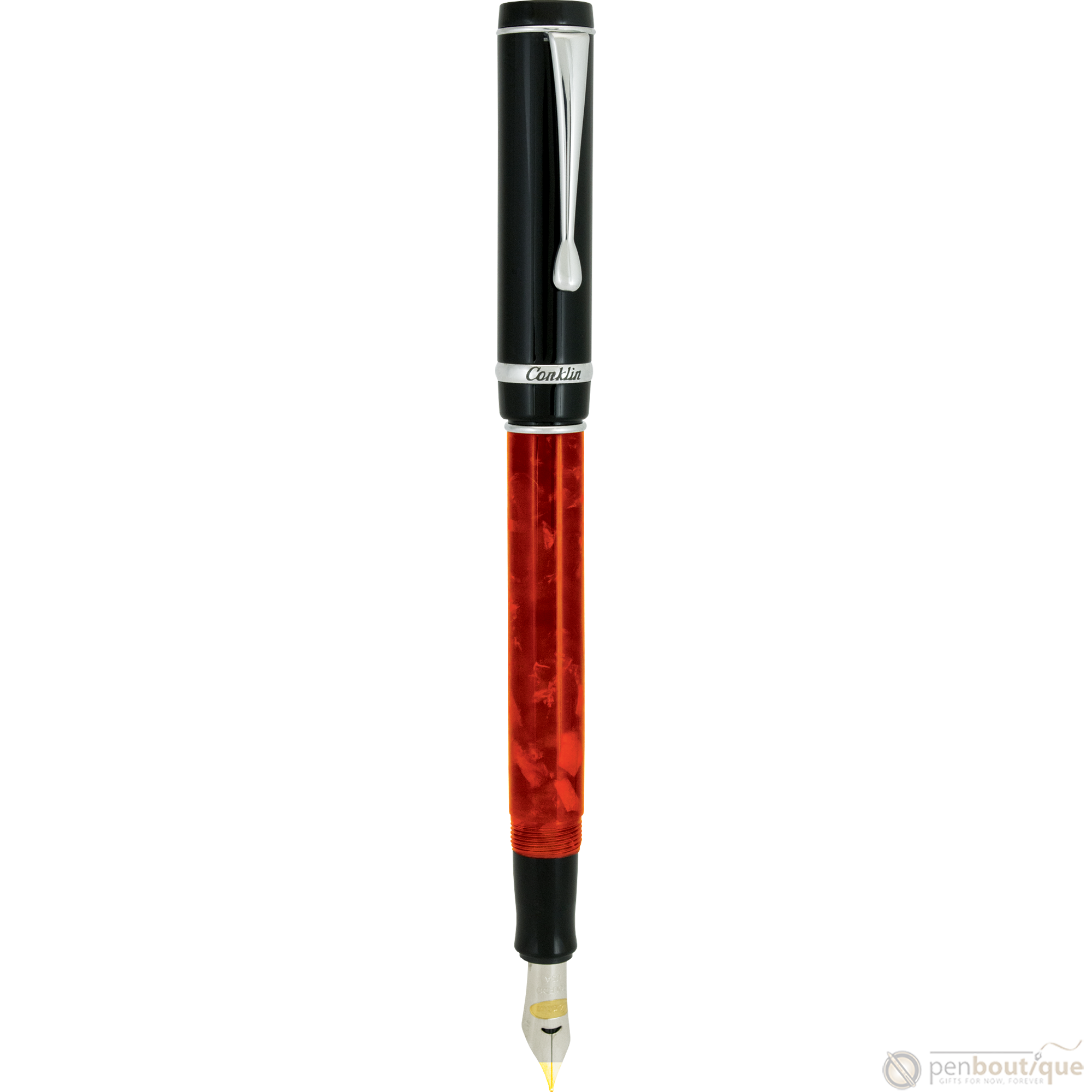 Conklin Duragraph Fountain Pen - Red Nights-Pen Boutique Ltd