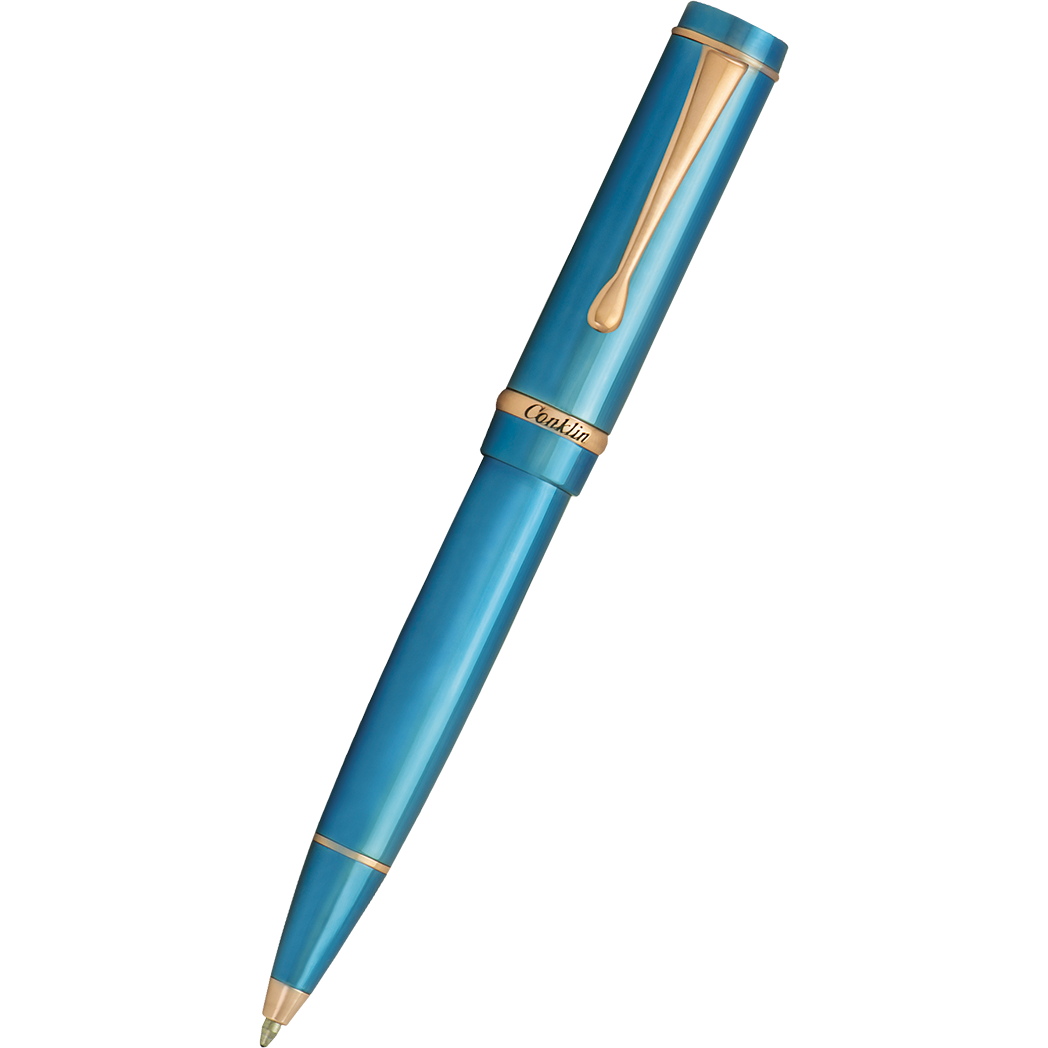 Conklin Duragraph Metal Ballpoint Pen - PVD Blue-Pen Boutique Ltd
